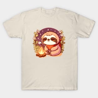 campfire sloth T-Shirt